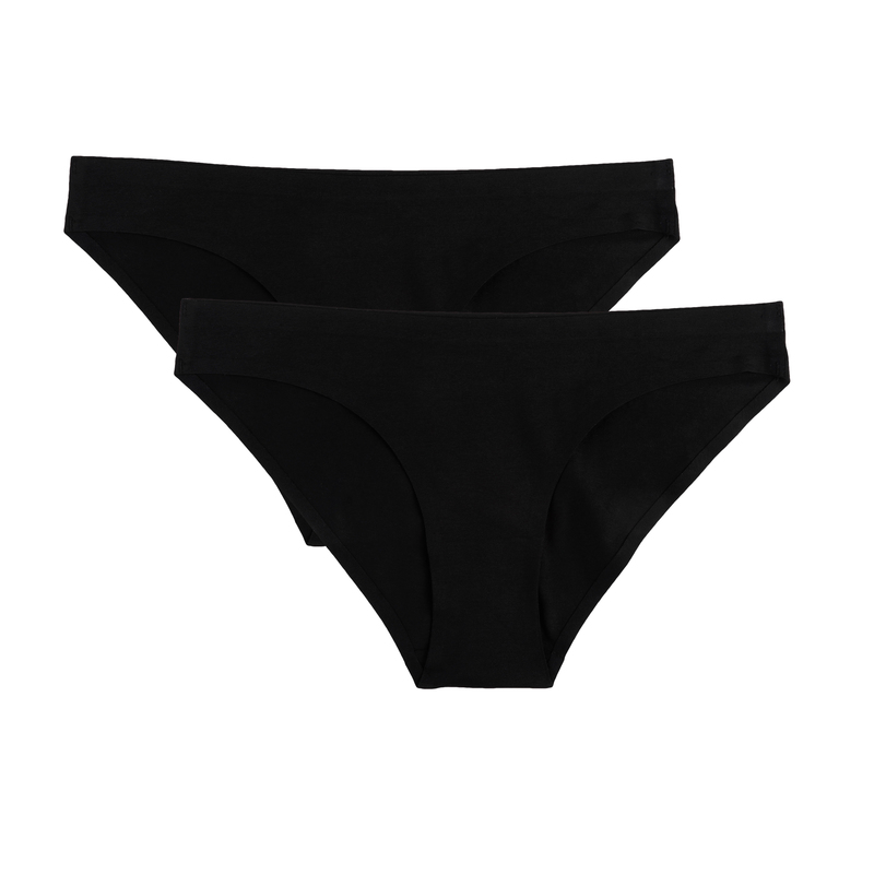 2 pary majtki laserowo cięte  z bawełny